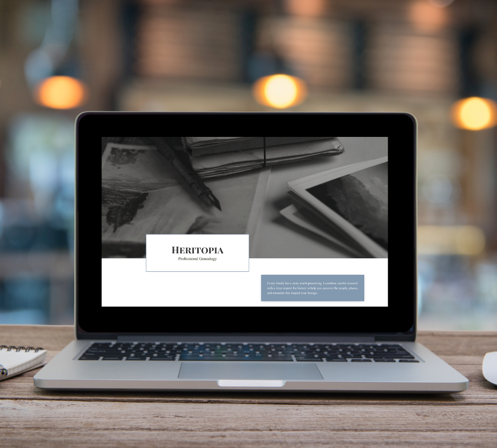 WordPress Web Design for Genealogists